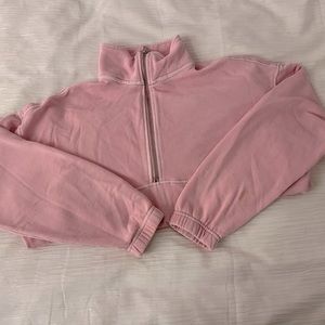 KGMTL X ARDENE oversized pink sweater